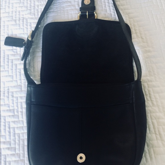 Vintage Coach Black Purse - Picture 2 of 5
